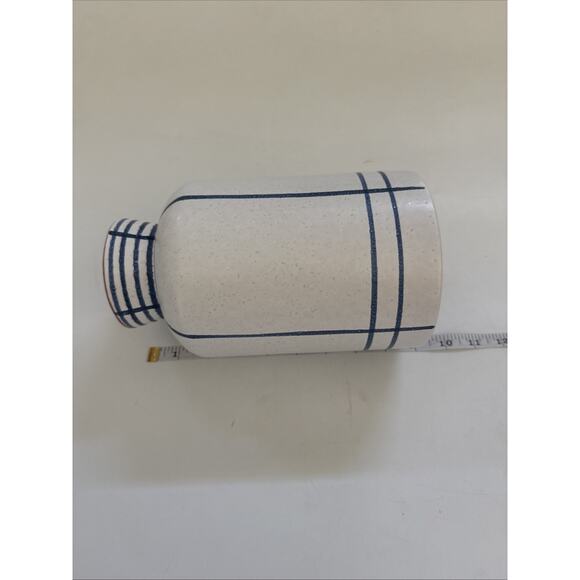 Crate and Barrel Tunise Terracotta Vase Made in Portugal Modern MCM - Picture 5 of 9